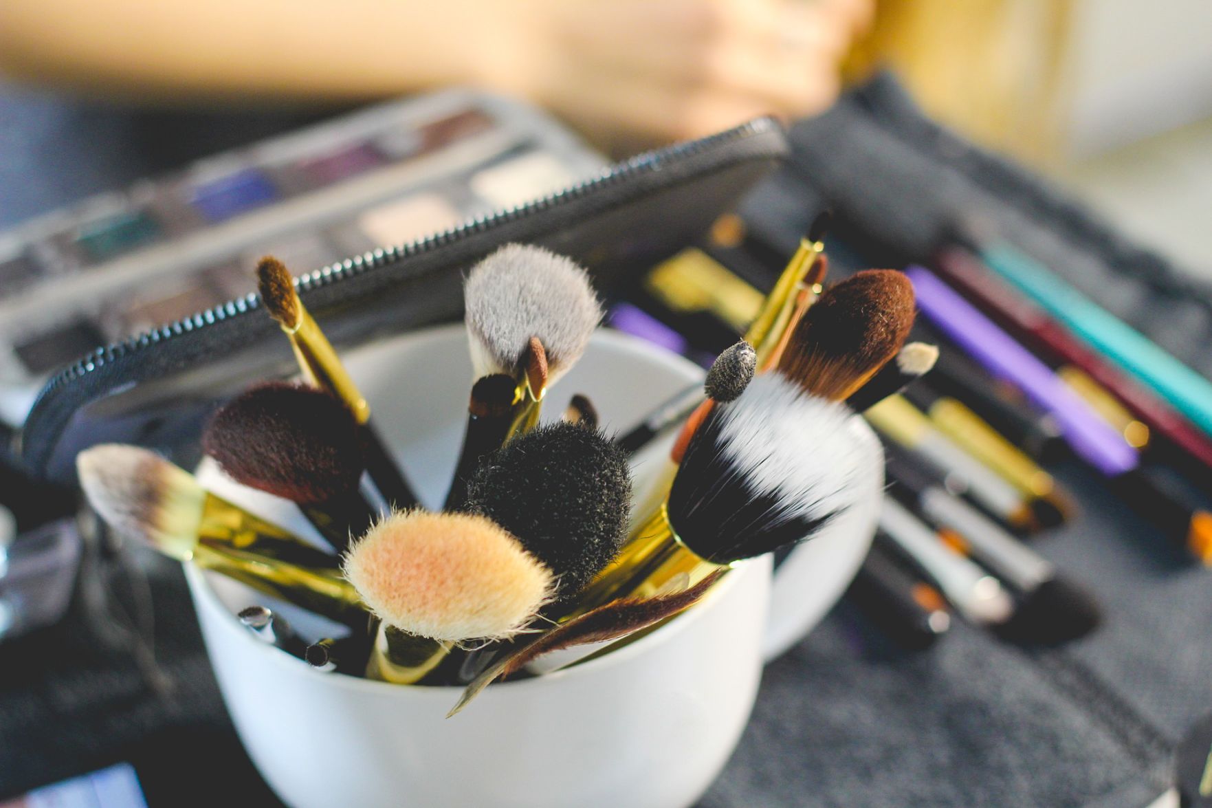 Makeup brushes
